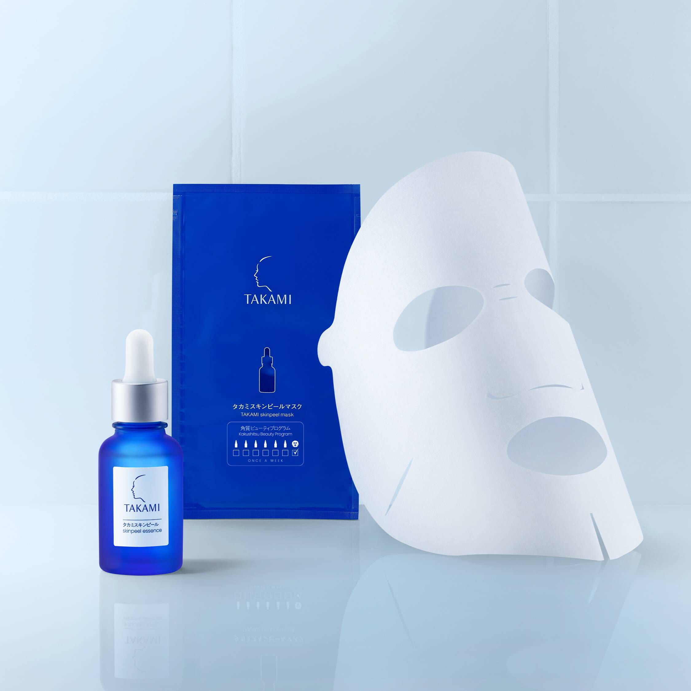 TAKAMI 角質道小藍瓶面膜 15ML*4