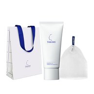 【母親節特惠】TAKAMI角質道氣墊潔顏乳入門禮袋組-買1送1(價值$1,079)
